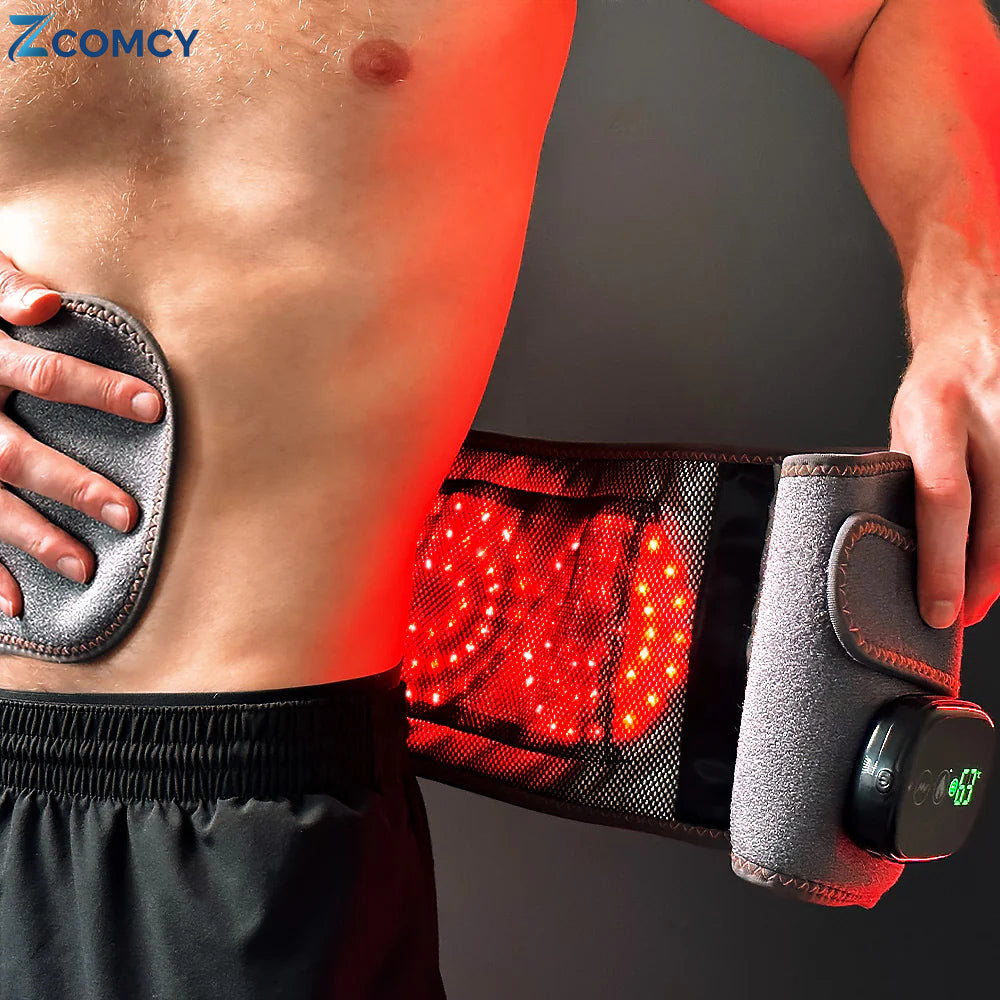 3-in-1 Lumbar Support Belt: Massage – Heat Therapy – Regeneration Therapy