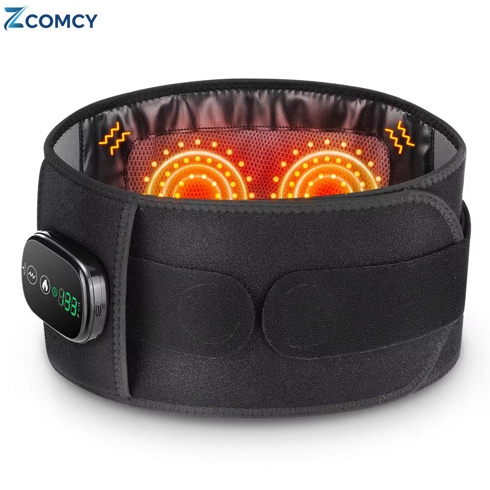 3-in-1 Lumbar Support Belt: Massage – Heat Therapy – Regeneration Therapy