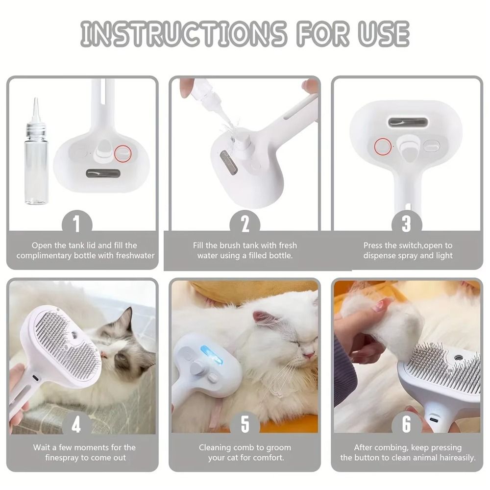 FreshFur Shower Brush + Bathing Solution