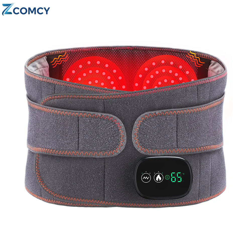 3-in-1 Lumbar Support Belt: Massage – Heat Therapy – Regeneration Therapy