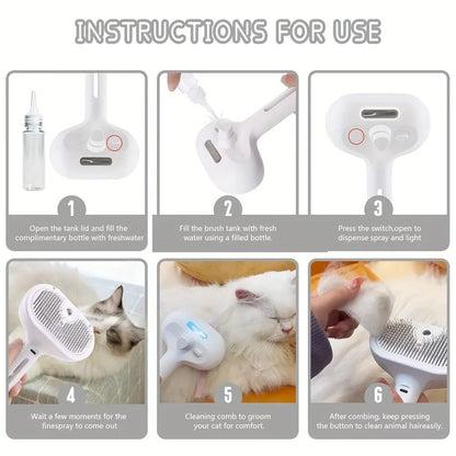 FreshFur Shower Brush + Bathing Solution